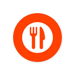 Flat Design App Button