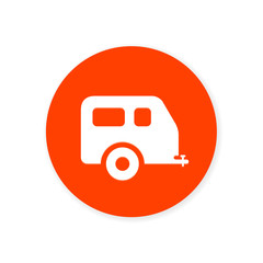 Flat Design App Button