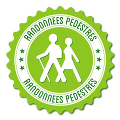 Logo randonnées pédestres.