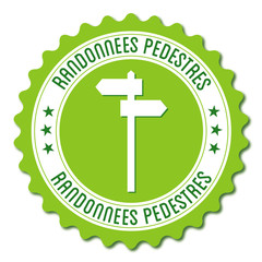 Logo randonnées pédestres.