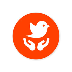 Flat Design App Button