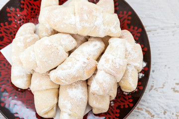 Homemade Sweet Biscuit With Turkish delight