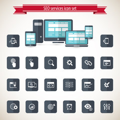 SEO Services Icons