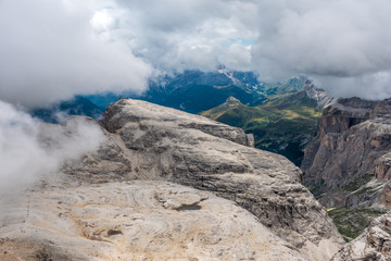 Dolomites Italy - Piz Boe Mountain