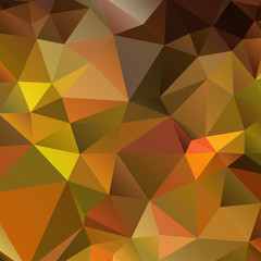 Abstract triangular background in autumn colors. Vector illustration for web design, wallpaper, fabric etc.