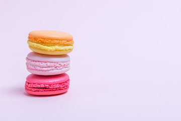 macaroons closeup