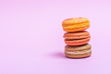 macaroons closeup
