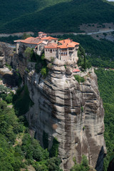 The Holy Monastery of Varlaam in Meteora - complex of Eastern Orthodox monasteries, Greece