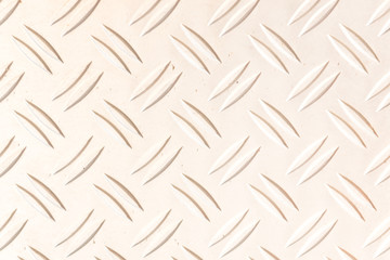 Fototapeta premium Pattern style of steel floor for background