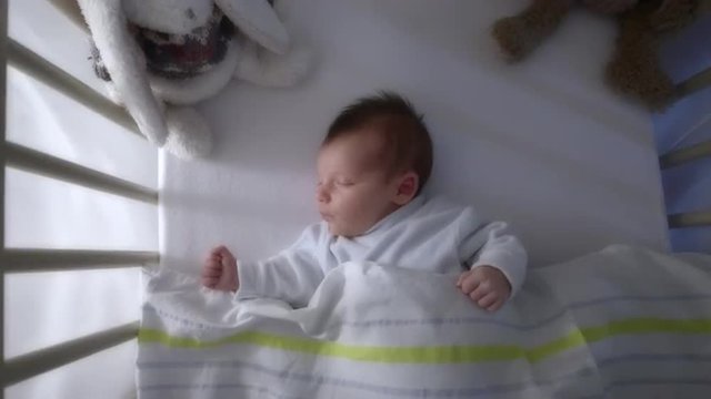 Newborn baby sleeping 