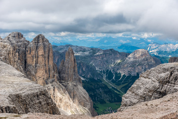 Dolomites Italy - Piz Boe Mountain