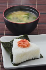 明太子おにぎり