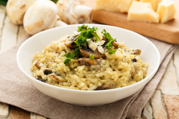 Risotto ai funghi