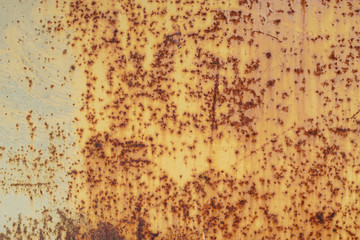 Part of dirty old scratched rusty metal surface-- Abstract backg