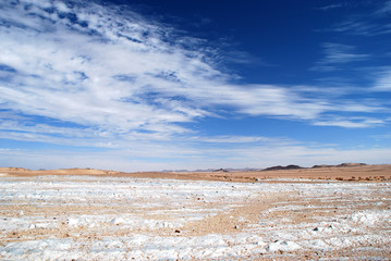 Snow in the Desert