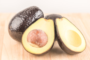 ripen dark green avocado