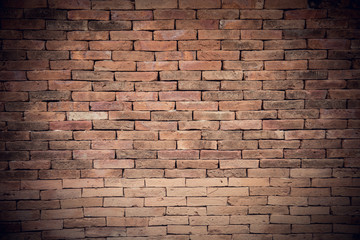 Old grunge brick wall background
