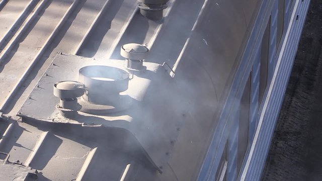 Smoke - stoked the stove in the train wagons