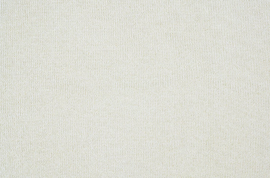 Closeup surface cream color fabric texture background