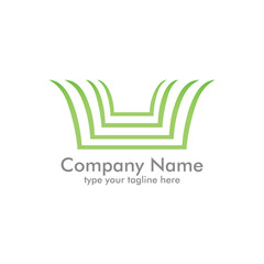 Great U Leaf logo icon