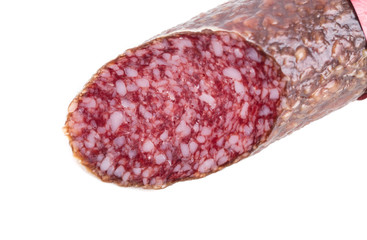 Delicious italian air-dried salami.