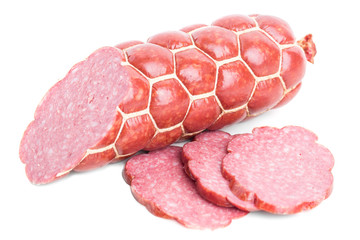 Delicious italian salami sausage.