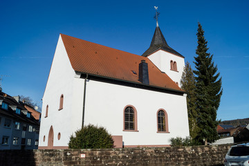 Fototapeta na wymiar Kirche in Bübingen
