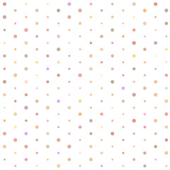 Seamless pattern with polka dots