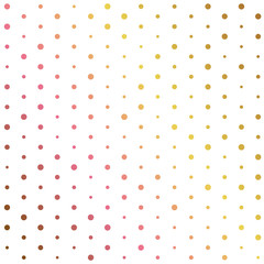 romantic pattern with polka dots
