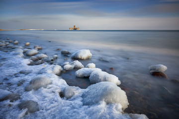 Winter on the Baltic sea