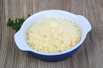 Shredded parmesan
