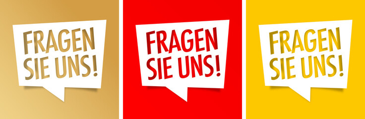 Fragen Sie uns