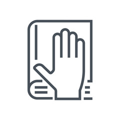 Obraz premium Honesty icon