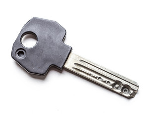 key on a white background