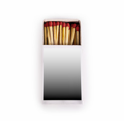 matches isolated on white background