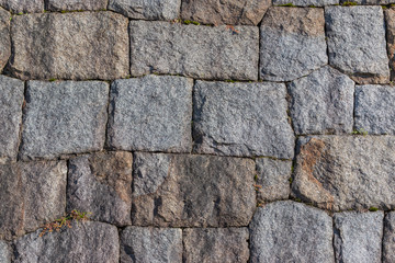 Stone wall texture background.