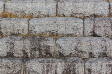Stone wall texture background.