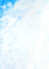 watercolor vintage texture background. blue splashes