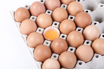 egg yolk in a container
