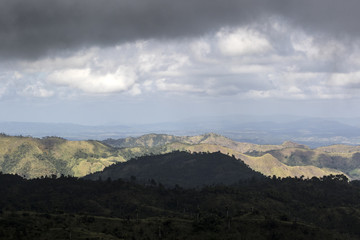 Cuba, storm near Santiago de Cuba