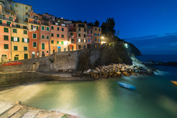 Riomaggiore in  Cinque Terre, Italy