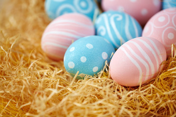Fototapeta na wymiar Traditional Easter symbols