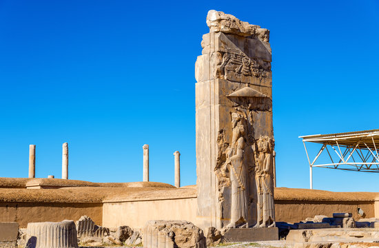 Ruins of Persepolis, the capital of the Achaemenid Empire