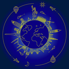 Linear World Landmarks