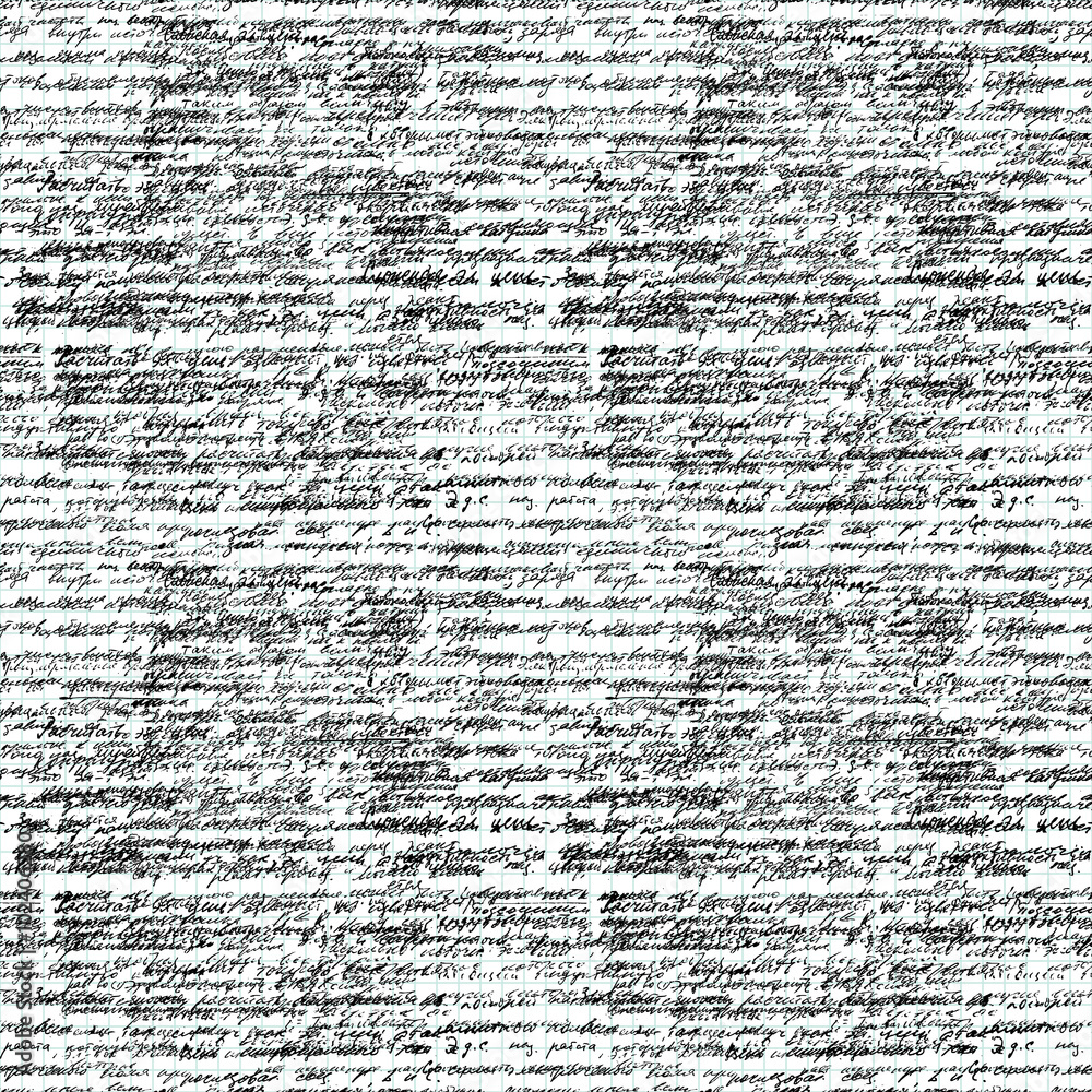 Aufkleber seamless pattern of mathematical operation and equation, endless arithmetic pattern on endless copyb