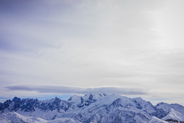 Fototapeta na wymiar Le Mont Blanc