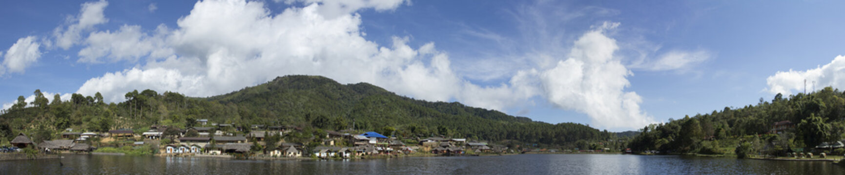 Ban ruk thai old village in thailand