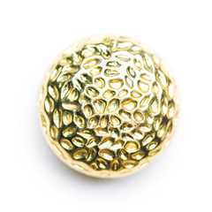 Button isolated on white