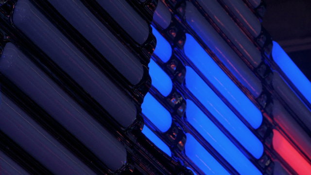 Lightshow red and blue
