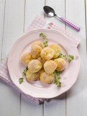 cheese meatball with thymus